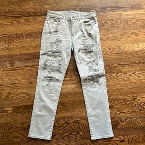 Gray American Eagle Jeans